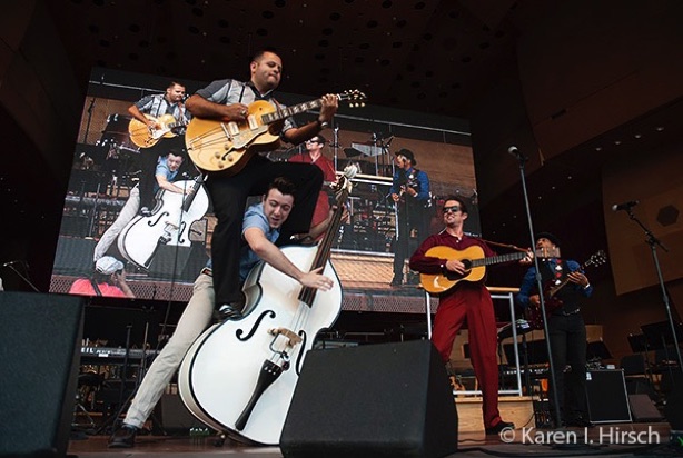 Jerry Kernion, Zach Lentino and Eddie Clendening from Heartbreak Hotel