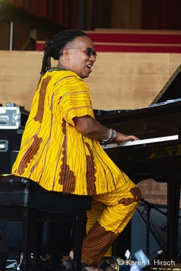 Bethany Pickens, pianist and drummer - daughter of Willie Pickens