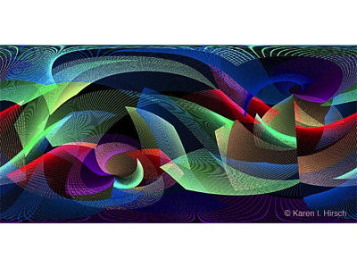 Colorful abstract -'Under the Sea'