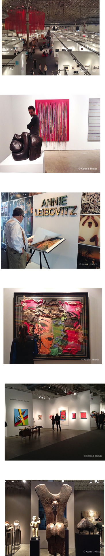 Overhead view of Art Expo at Navy Pier in Chicago